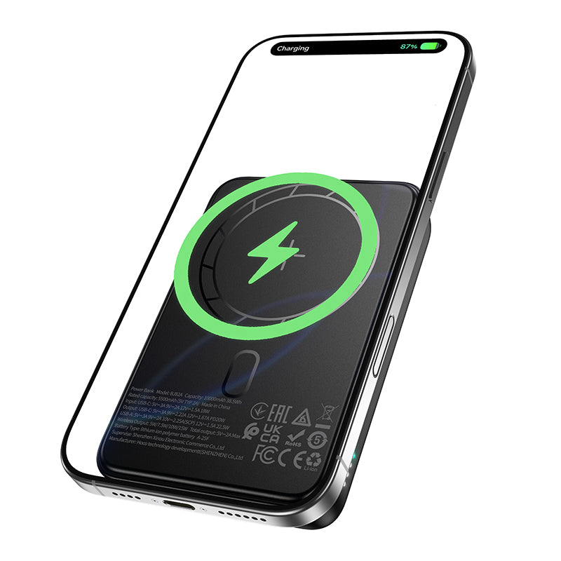 Borofone BJ82A PD20W USB Type C 10000mAh Fast Charging MagSafe Magnetic Portable Power Bank Borofone BJ82A PD20W USB Type C 10000mAh Fast Charging MagSafe Magnetic Portable Power Bank